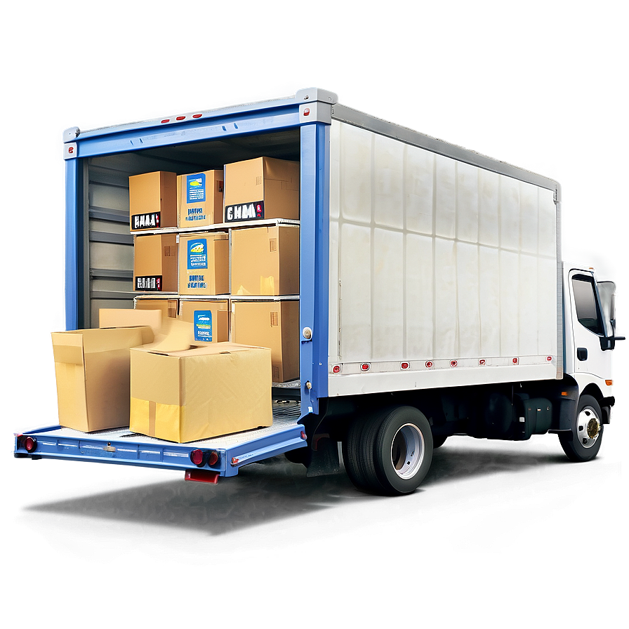 Moving Truck And Storage Unit Png Tim PNG image