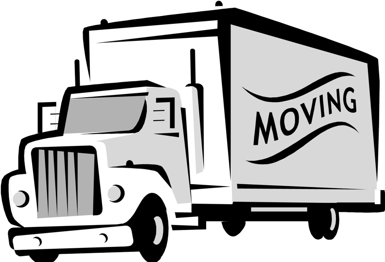Moving Truck Graphic PNG image