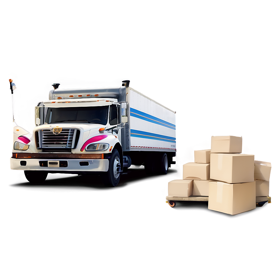 Moving Truck House Relocation Png Ljs PNG image