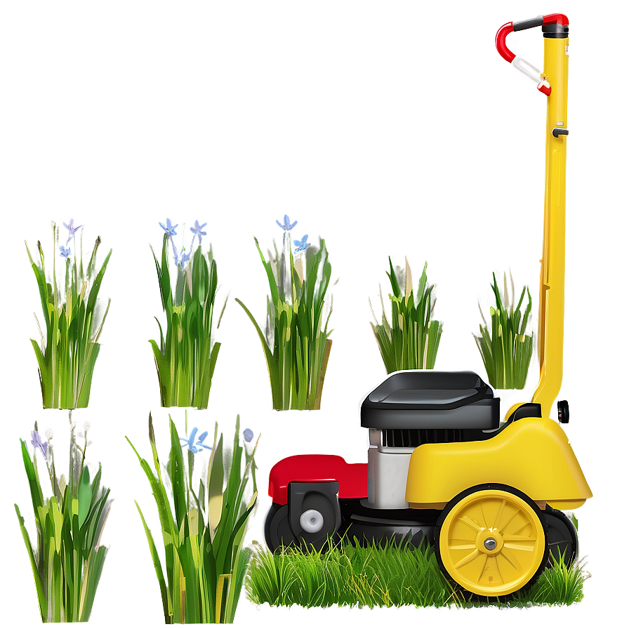 Mowing A PNG image