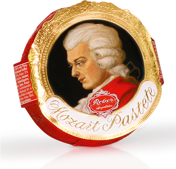 Mozartkugel Candy Portrait PNG image