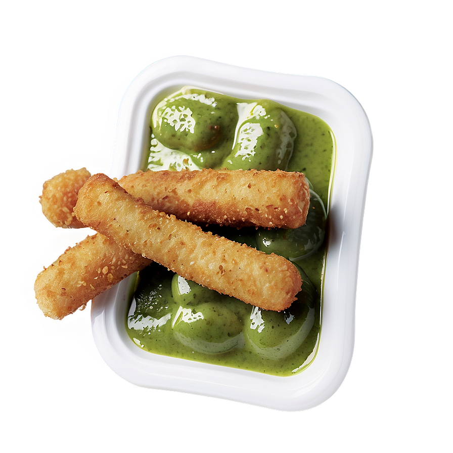 Mozzarella Sticks With Pesto Png Amj92 PNG image