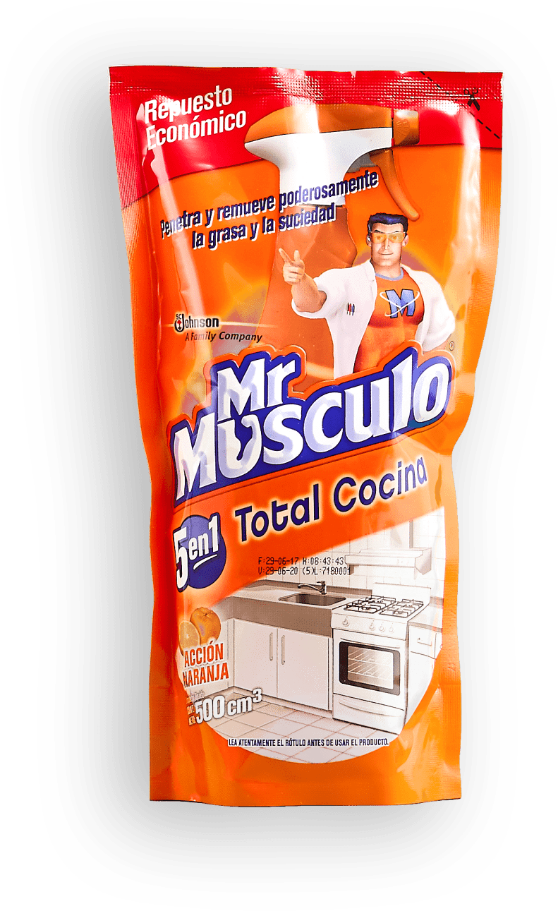 Mr Musculo5in1 Total Cocina Cleaner PNG image