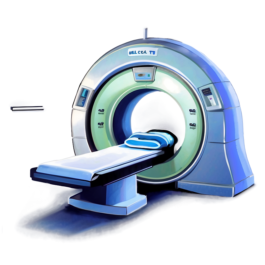 Mri Technology Illustration Png Pah27 PNG image