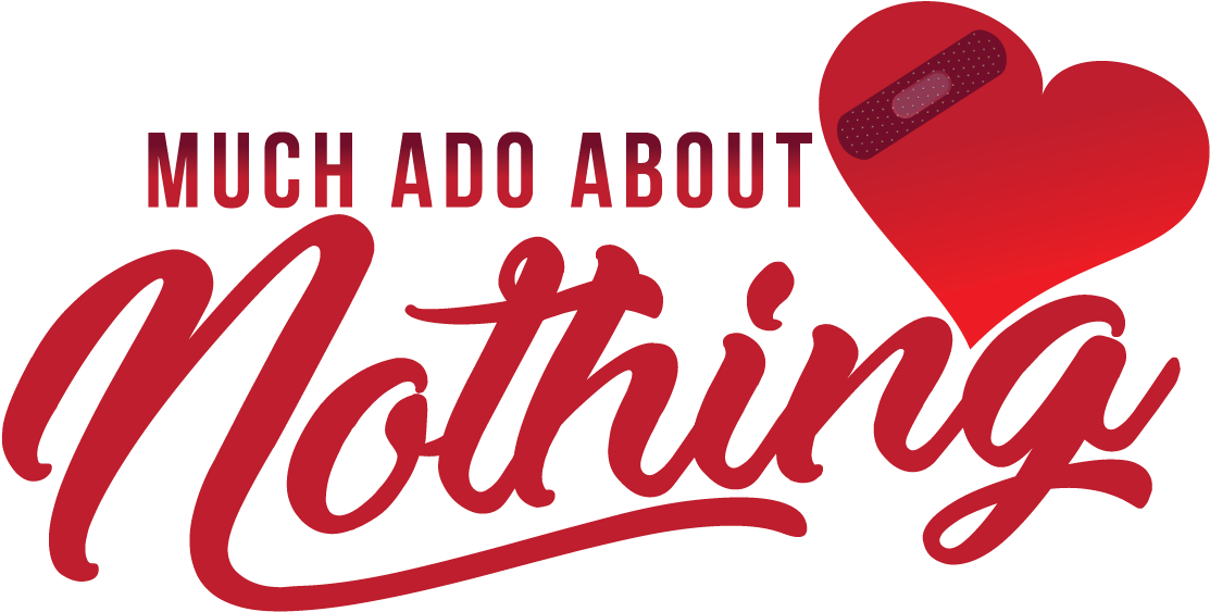 Much Ado About Nothing_ Heart Bandaid Graphic PNG image