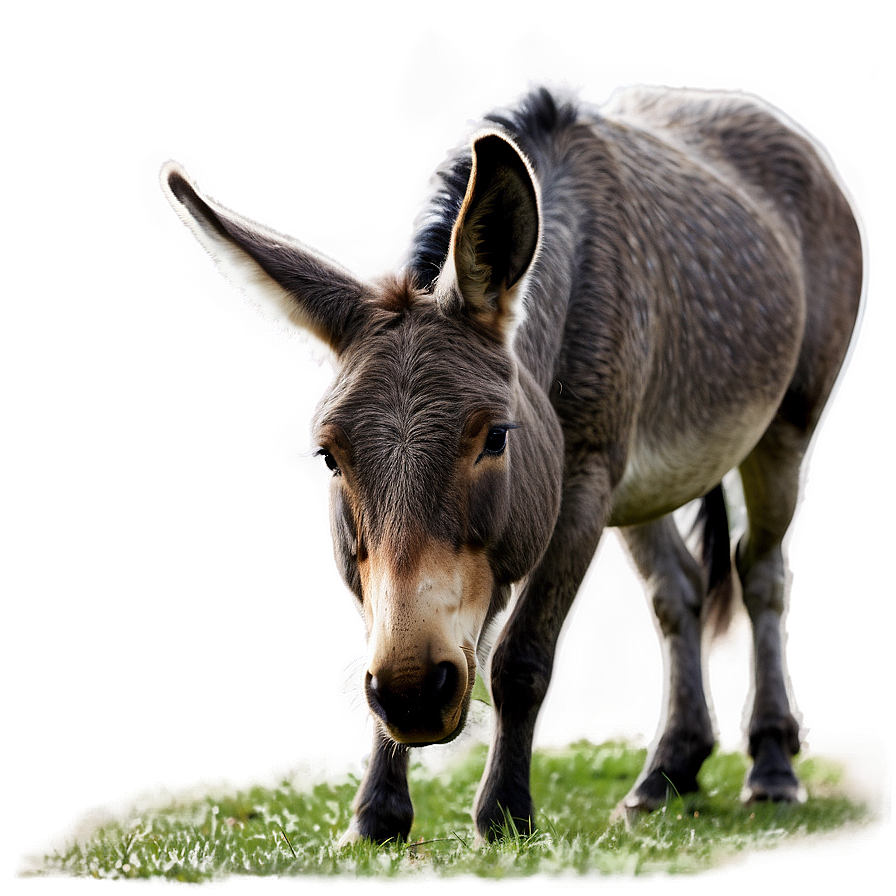 Mule Grazing Peacefully Png 61 PNG image