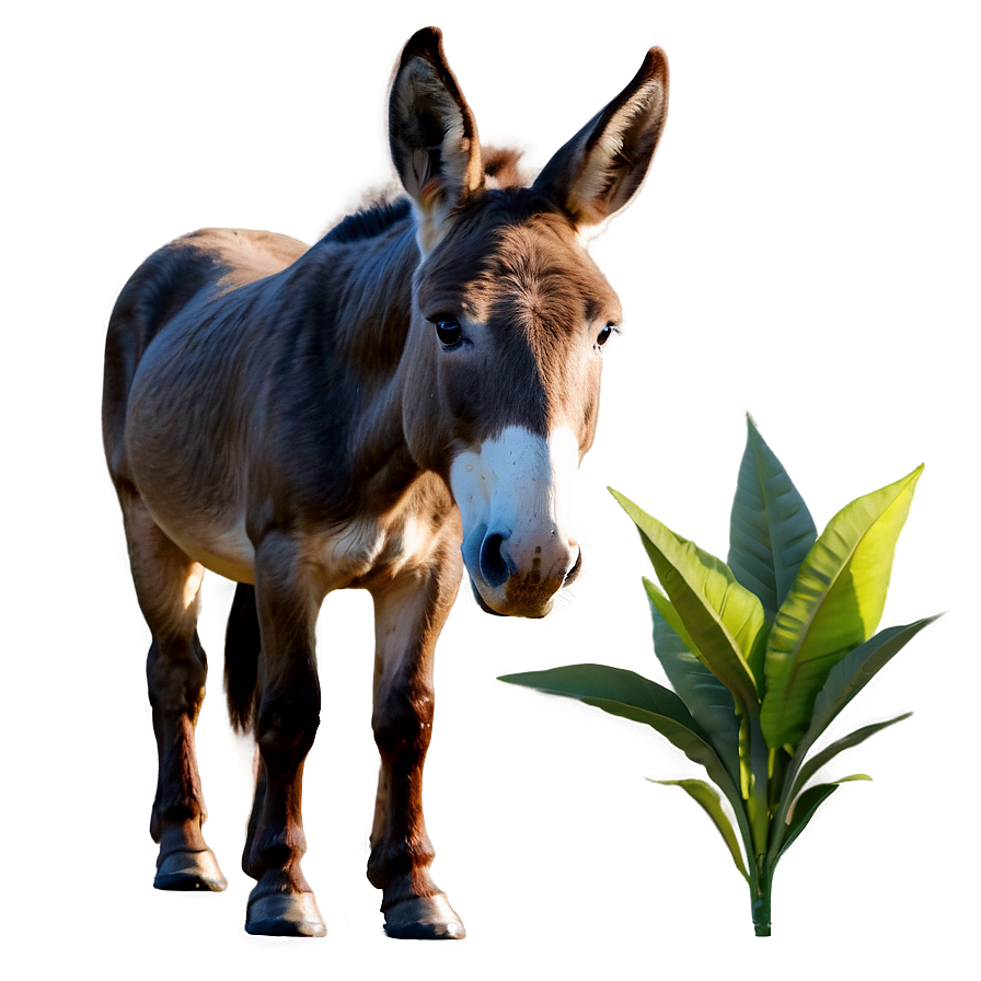 Mule In Nature Scene Png 06292024 PNG image