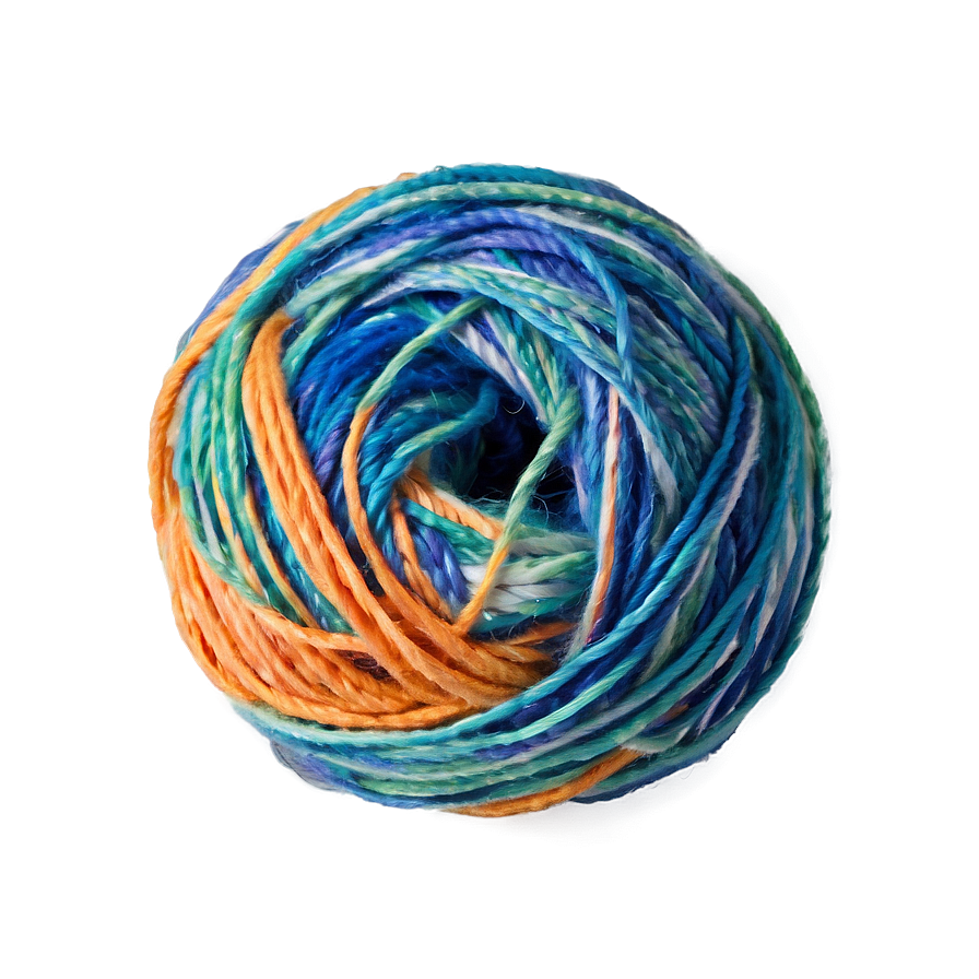 Multi-colored Yarn Ball Png Ikn32 PNG image