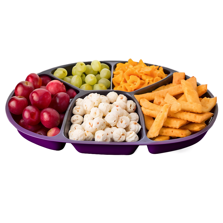 Multi-sectional Snack Trays Png Xmw29 PNG image