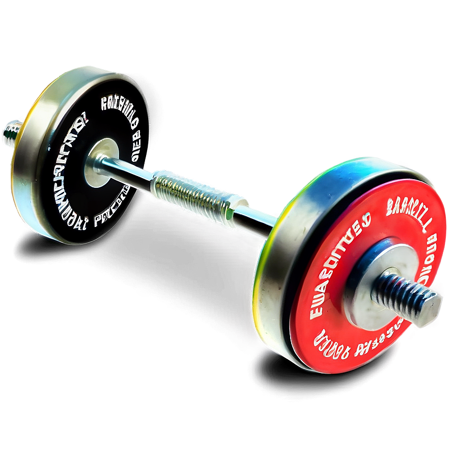 Multi-weight Barbell Png Apr33 PNG image