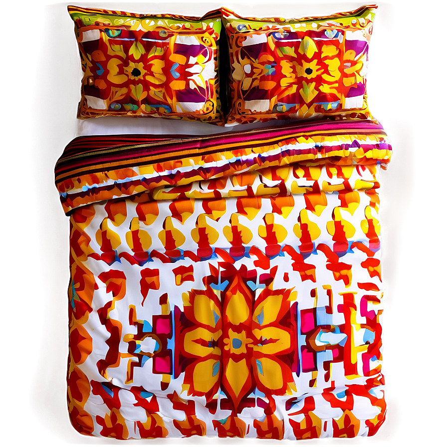 Multicolor Bedding Sets Png 06262024 PNG image