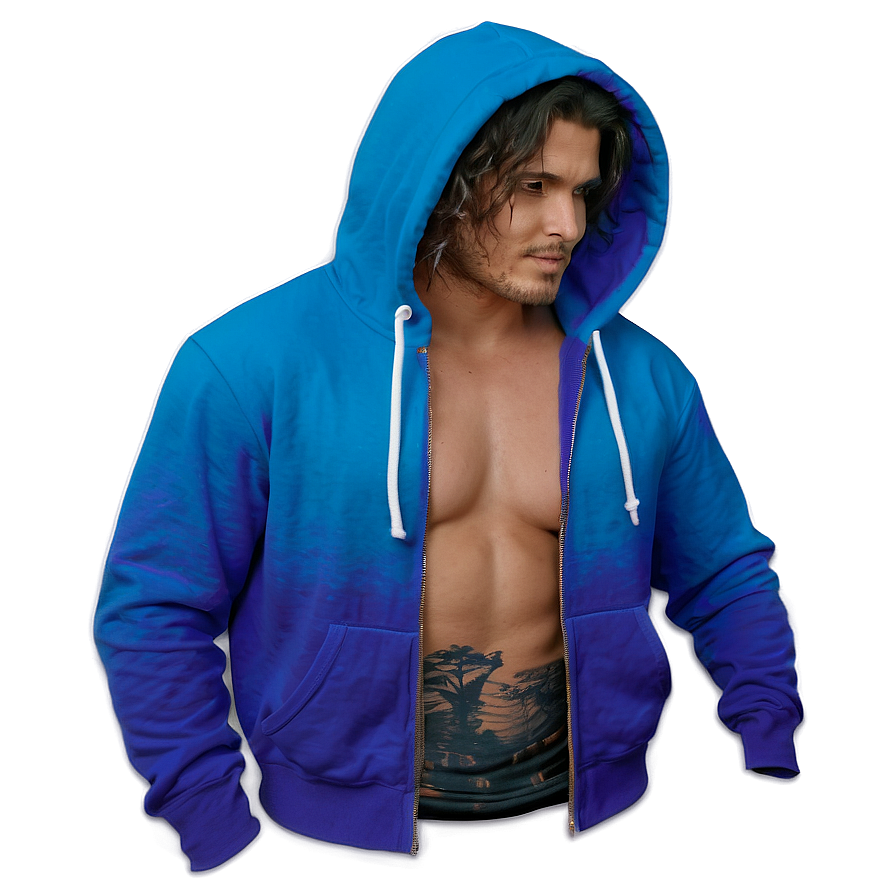 Multicolor Hoodie Strings Png 30 PNG image