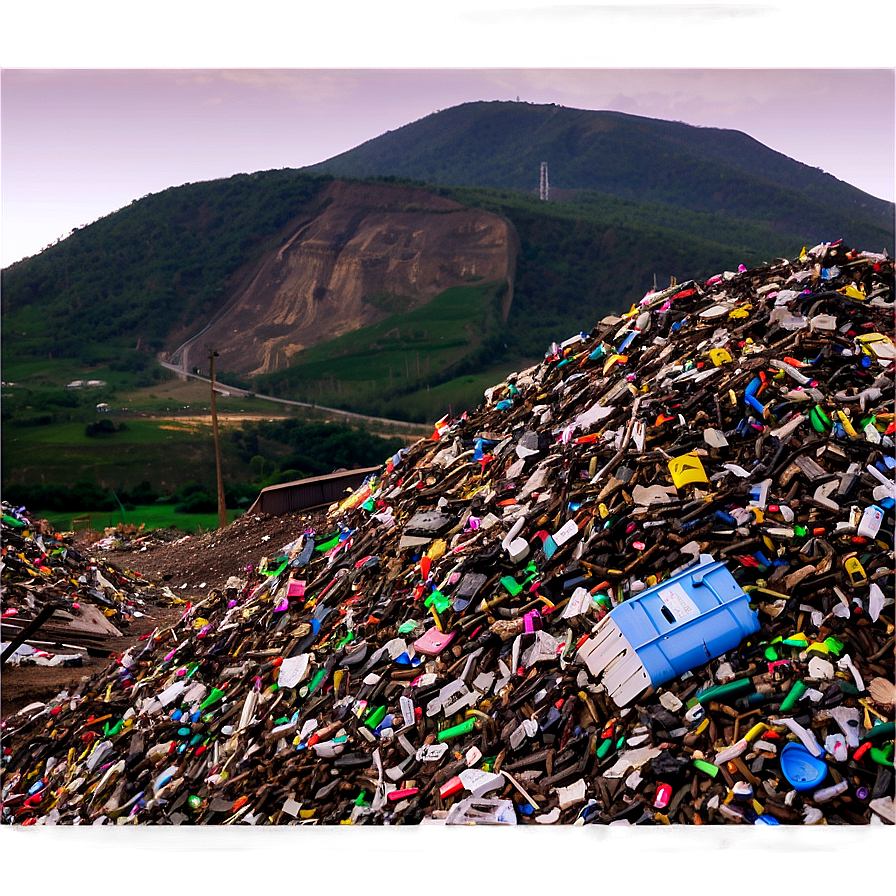 Municipal Solid Waste Landfill Png 85 PNG image