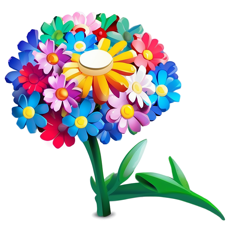 Murakami Flower B PNG image