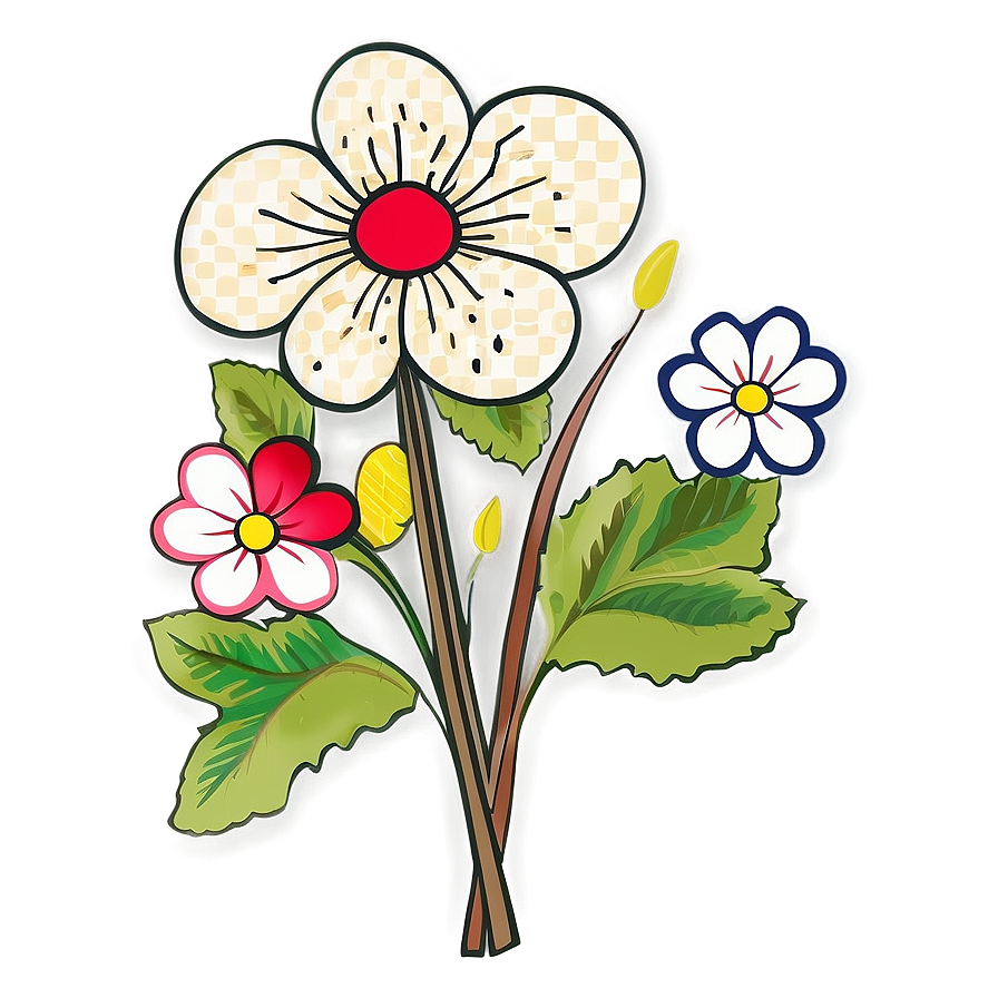 Murakami Flower C PNG image