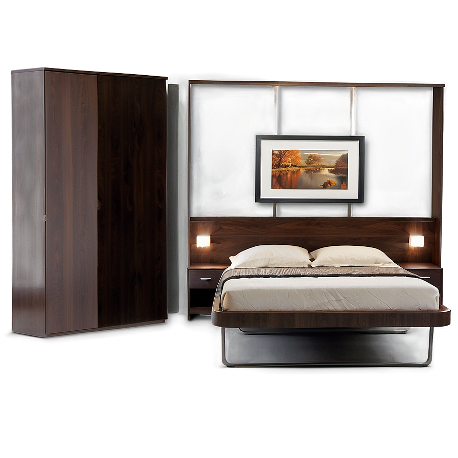 Murphy Wall Bed Png Qrb18 PNG image