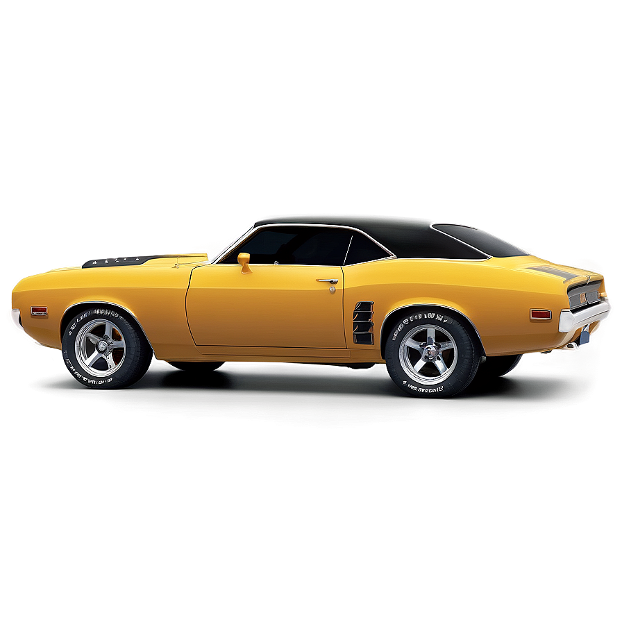 Muscle Car Side Visualization Png Iia19 PNG image