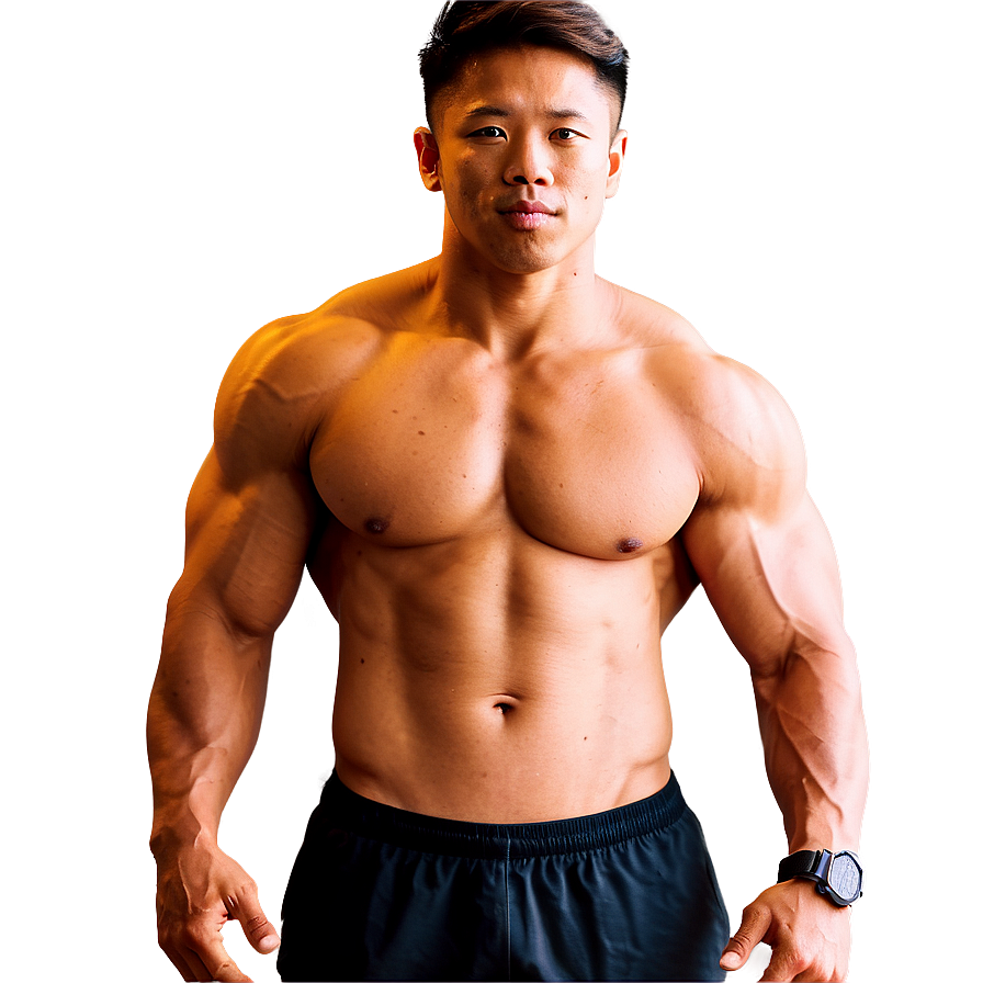 Muscle Man Drinking Protein Shake Png 41 PNG image