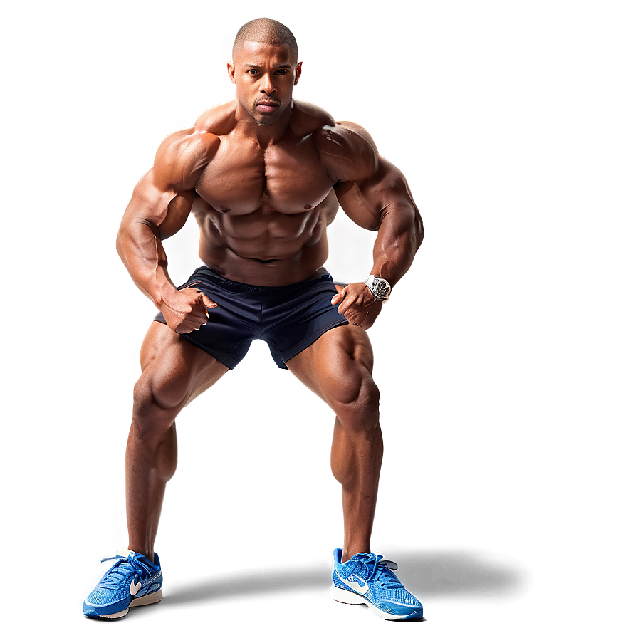 Muscle Man In Competition Png 06252024 PNG image