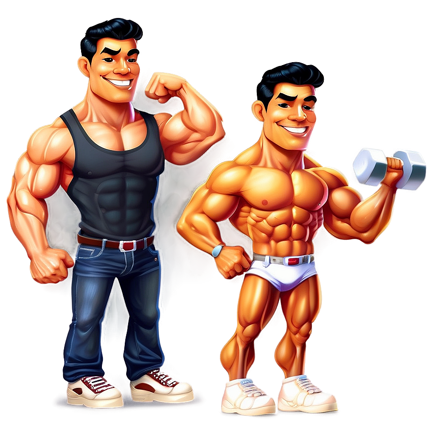 Muscle Man Vector Png Gws21 PNG image