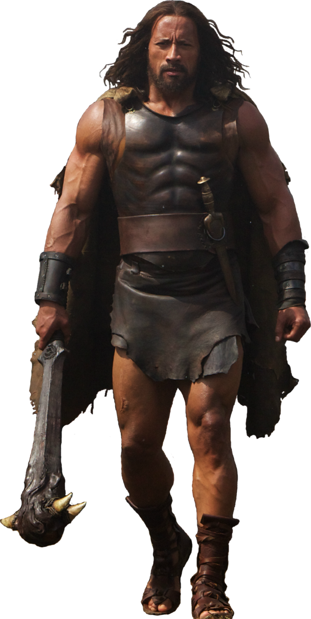 Muscled Warriorwith Axe PNG image