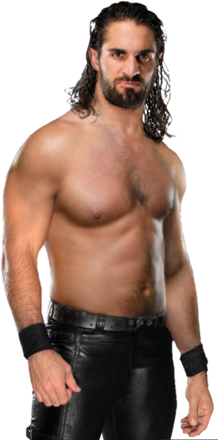 Muscled Wrestler Portrait PNG image