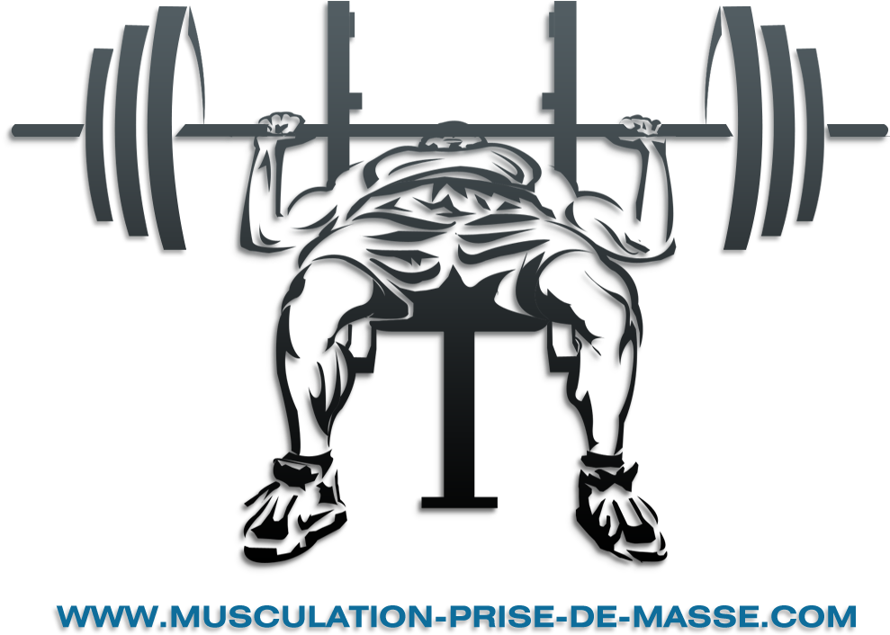 Muscular Bodybuilder Barbell Squat Silhouette PNG image