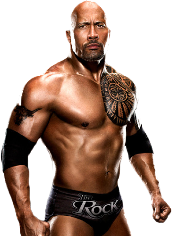 Muscular Celebrity Posing PNG image