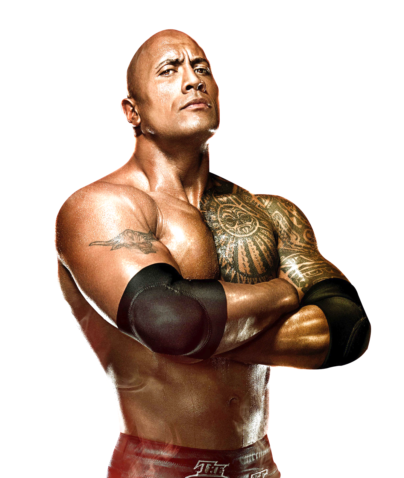 Muscular Manwith Tattoos PNG image
