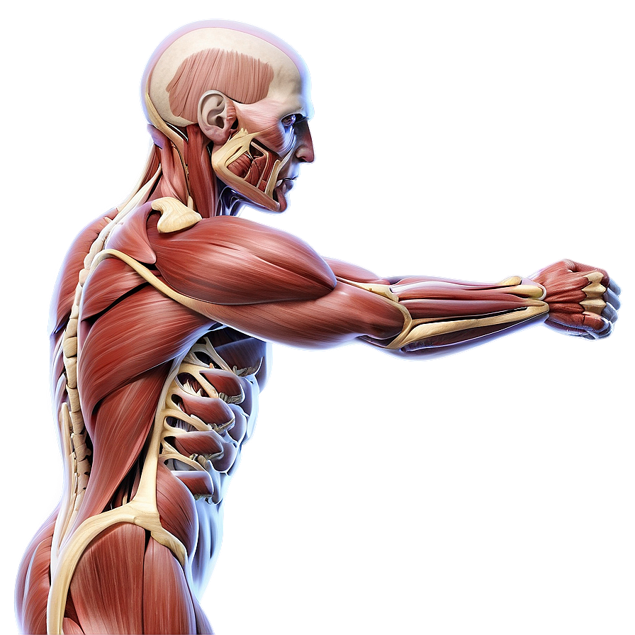 Muscular System Anatomy For Artists Png 8 PNG image