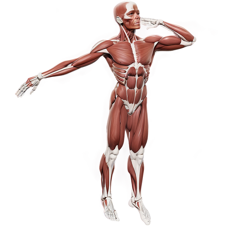 Muscular System Anatomy Png Uqv PNG image