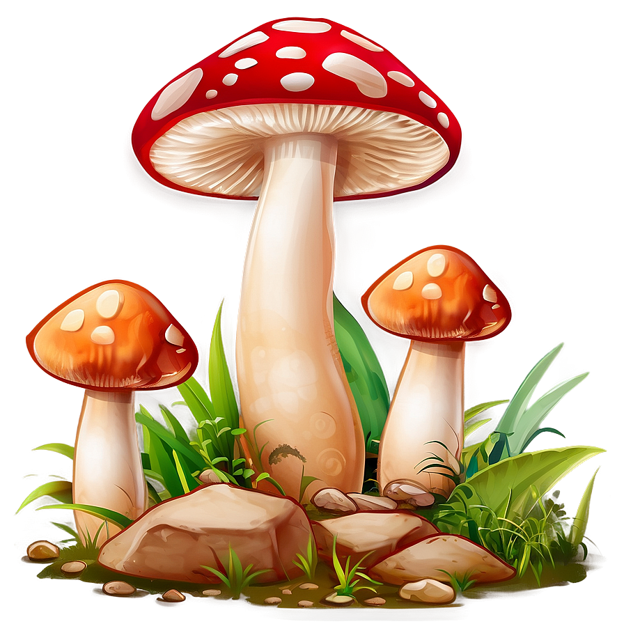 Mushroom Adventure Cartoon Png 83 PNG image