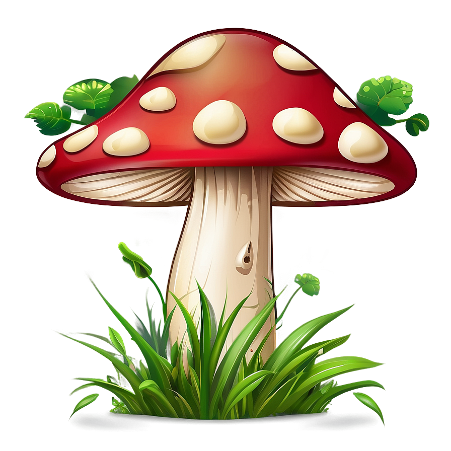 Mushroom Cartoon Background Png 92 PNG image