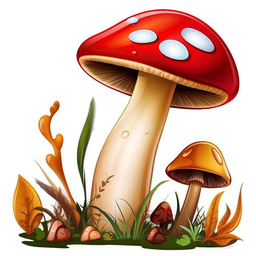 Mushroom Cartoon Image Png Cwy39 PNG image