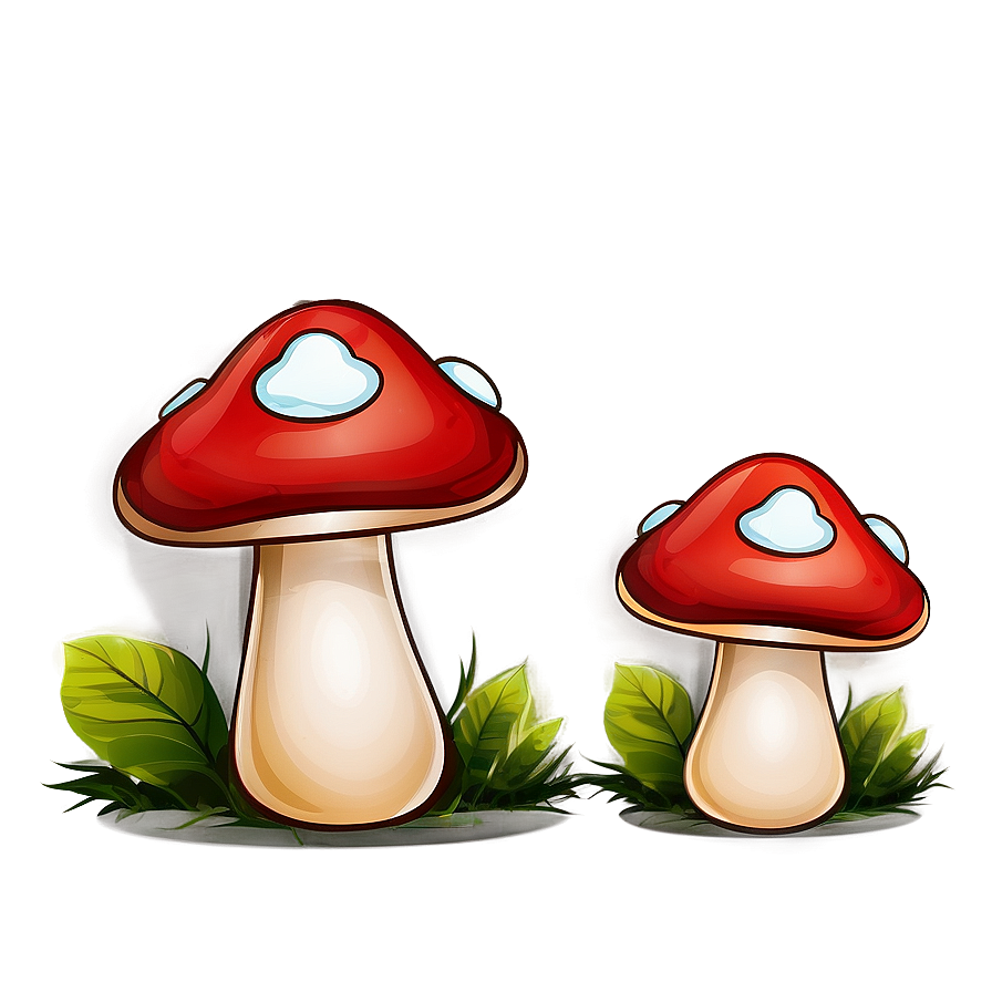 Mushroom Cartoon Image Png Vor PNG image