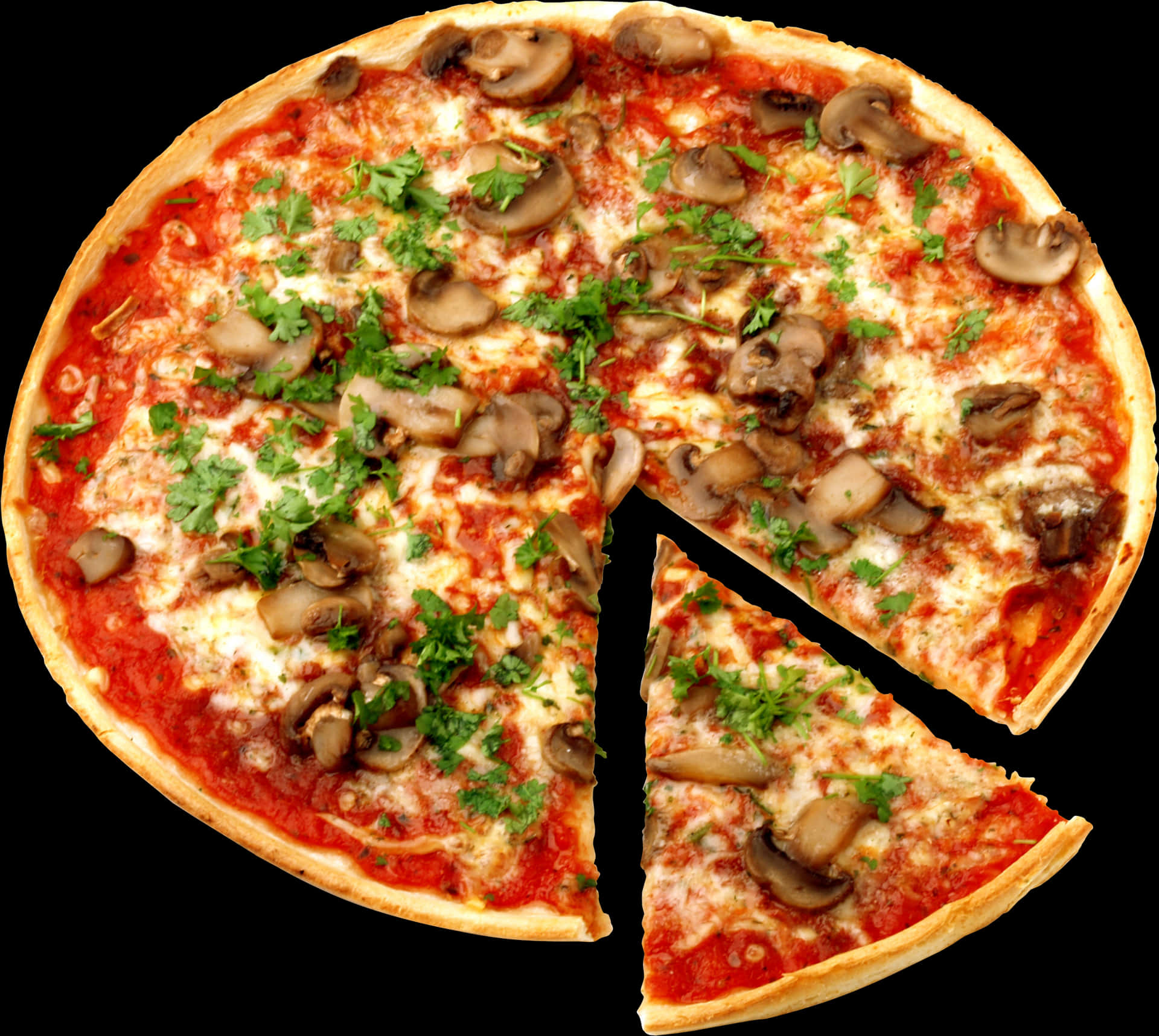 Mushroom Pizza Slice Removed.jpg PNG image