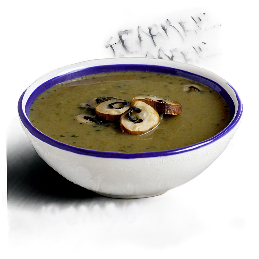 Mushroom Soup Culinary Png 19 PNG image