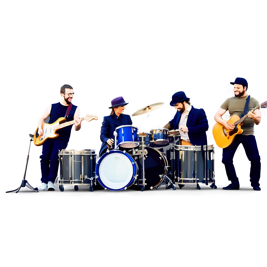 Music Band On Stage Clipart Png 22 PNG image