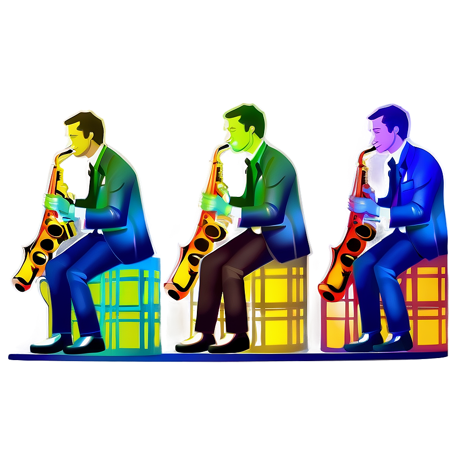 Music Band On Stage Clipart Png 73 PNG image