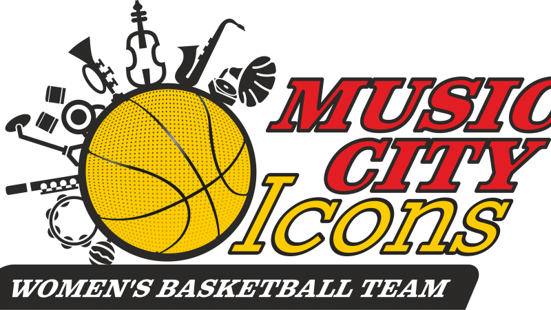 Music City Icons Basketball Team Logo PNG image