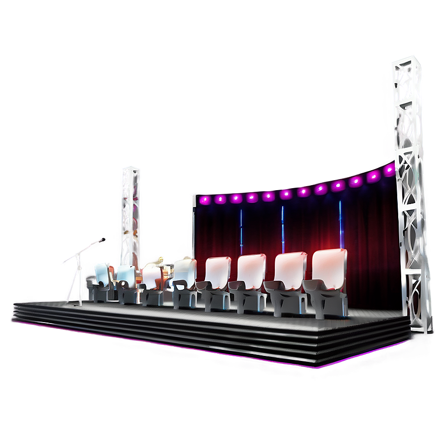 Music Event Stage Png 06262024 PNG image