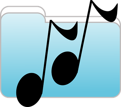 Music Folder Icon PNG image
