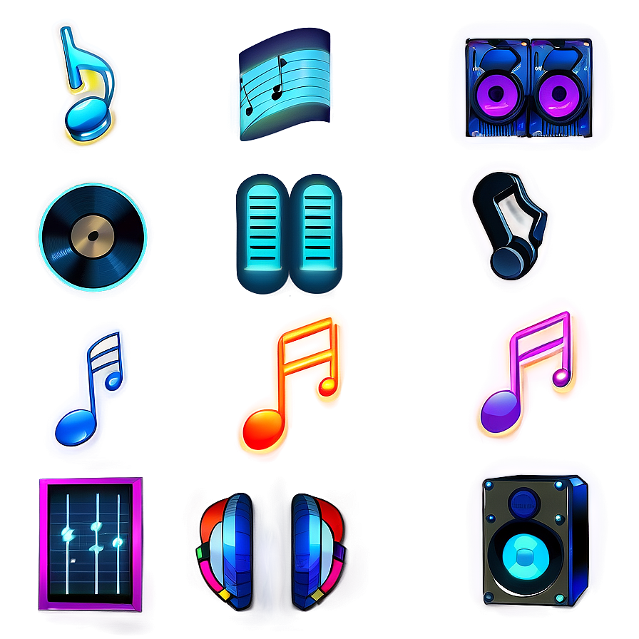 Music Genres Clipart Png 06272024 PNG image