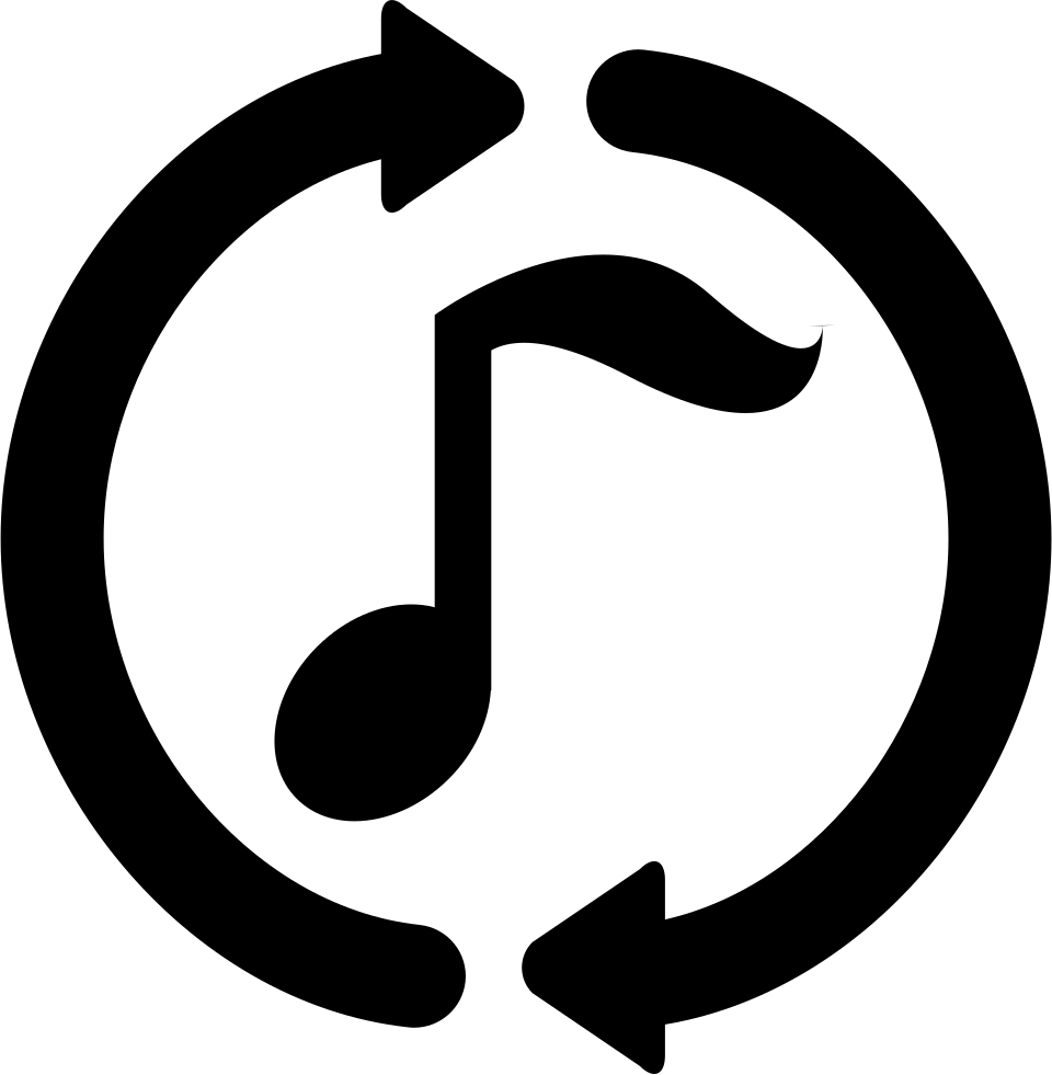 Music Loop Symbol PNG image