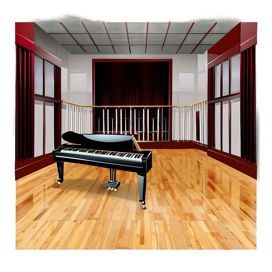 Music Practice Room Clipart Png 06272024 PNG image