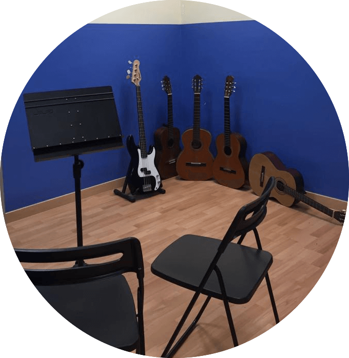 Music Room Guitarsand Bass PNG image