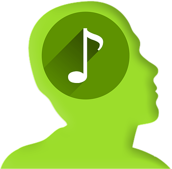 Music Thinking Icon PNG image