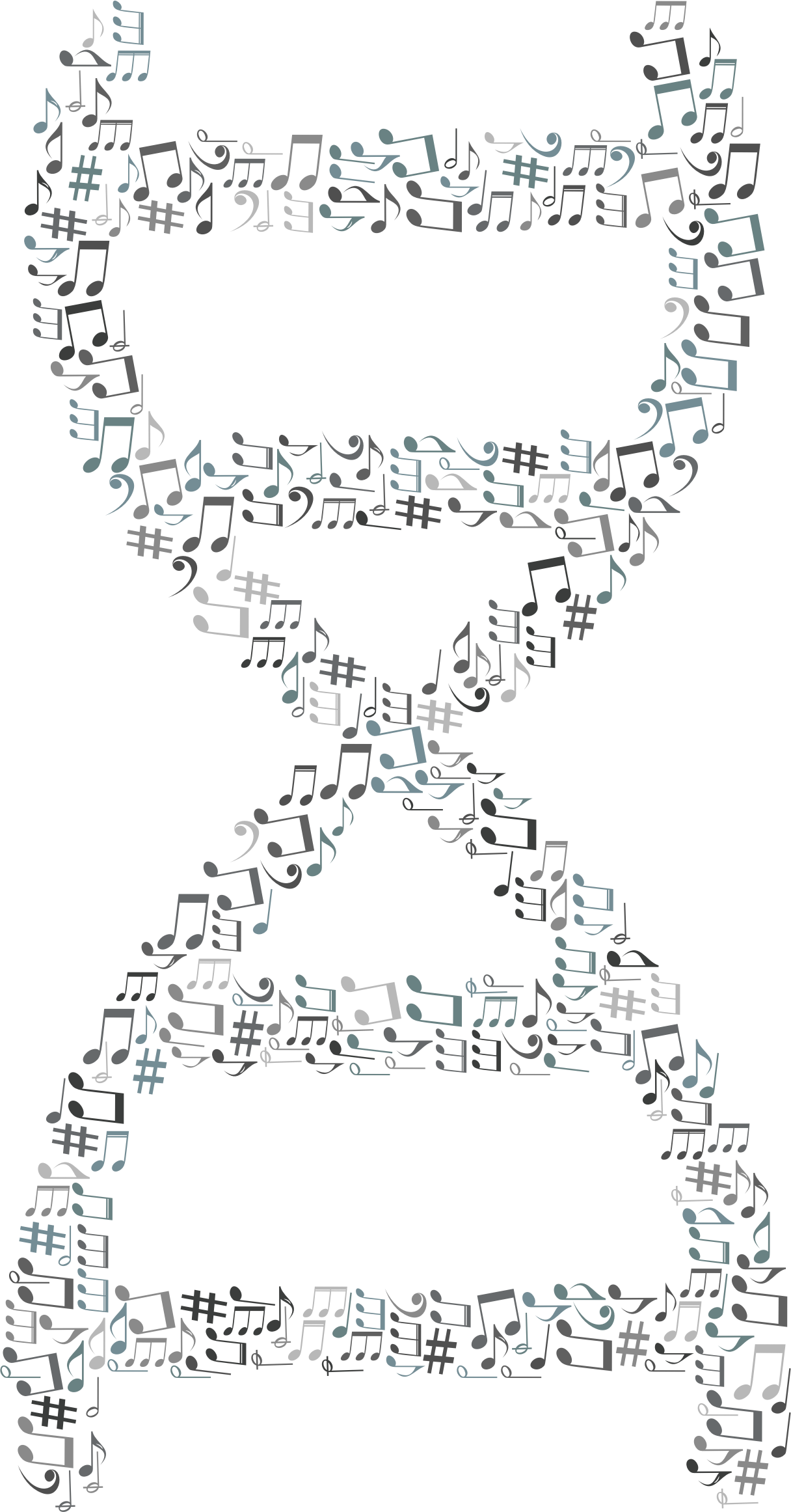 Musical D N A Helix PNG image