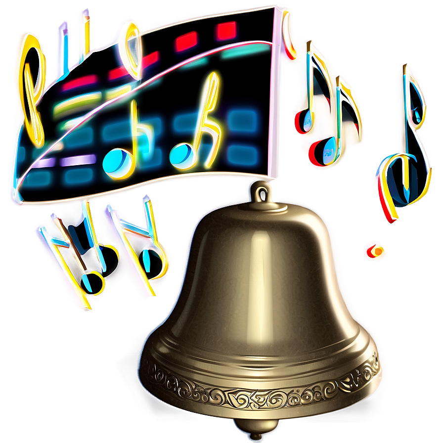 Musical Note Bell Sound Png 06212024 PNG image