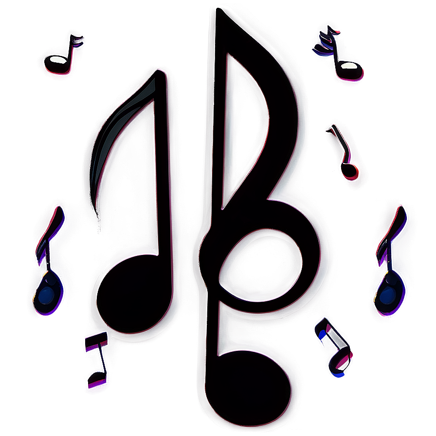 Musical Note Flat Design Png 59 PNG image